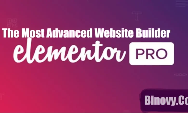 Elementor Pro v3.23.3 - Website builder Premium plugin Free